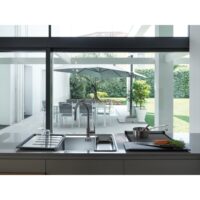 Eos Neo pull-out spray czarna stal -3