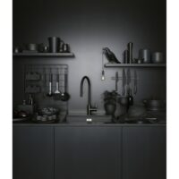 Eos Neo pull-out spray czarna stal -4